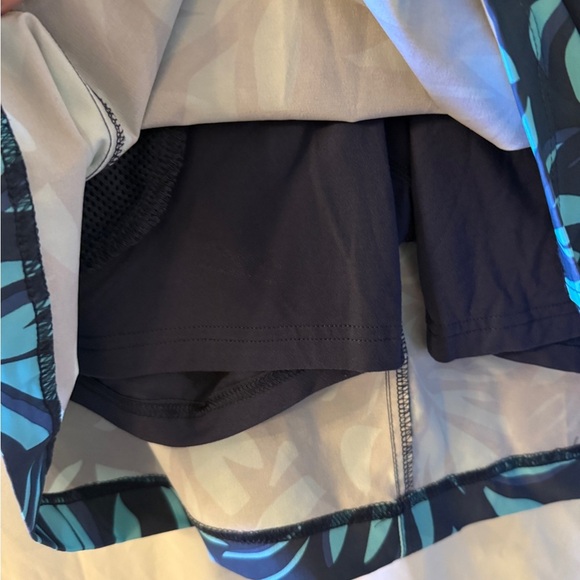 Columbia Blue Leaf Print Skirt size XL - Picture 4 of 9